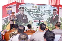 Polda Riau Panen Raya Jagung Serentak, Dukung Ketahanan Pangan Nasional