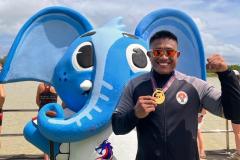 Pedayung Riau Maizir Harumkan Indonesia di IDBF World Dragon Boat Racing Thailand
