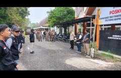 Gendeng Satpol PP, Bawaslu Riau Gelar Apel Siaga Masa Tenang Pemilu 2024 dan Penertiban APK